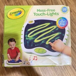 Crayola Touch-Lights Interactive Toy - Green and White